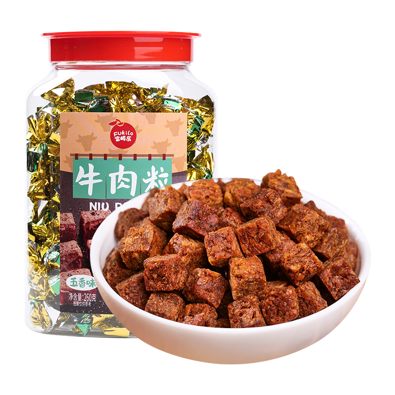 富崎乐五香味牛肉粒 260g/罐 1罐装 260g*1罐